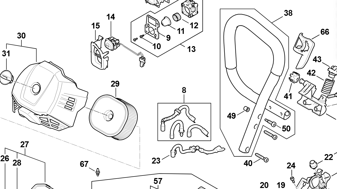 STIHL Machinery Spare Parts