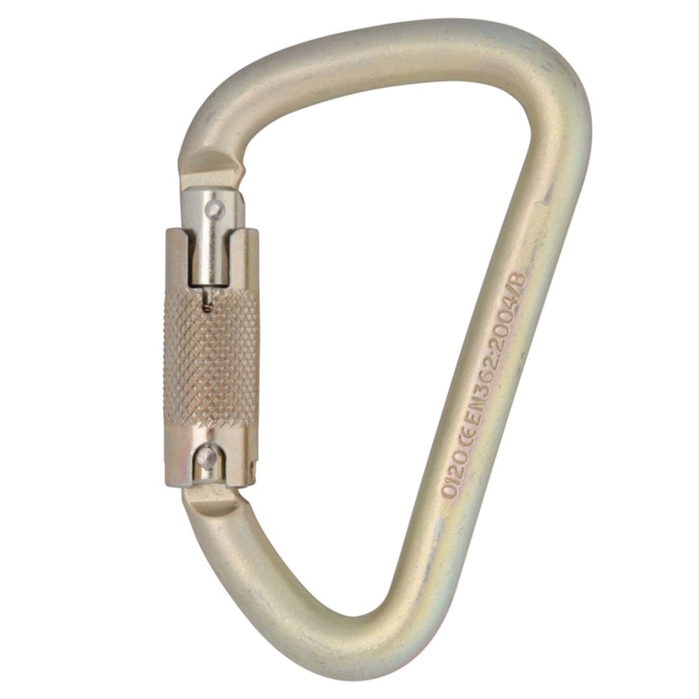 12mm Steel Kletterstteig D Shape Carabiner