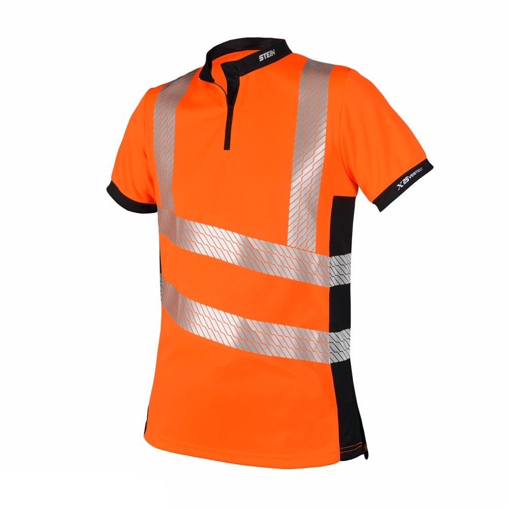 X25 VENTOUT Hi-Viz Orange Short Sleeve