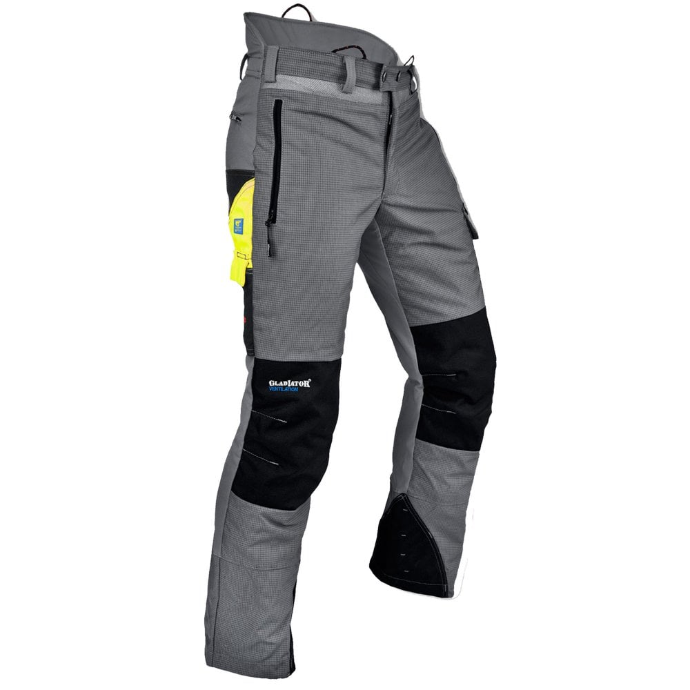 Ventilation Chainsaw Trousers Grey Type A