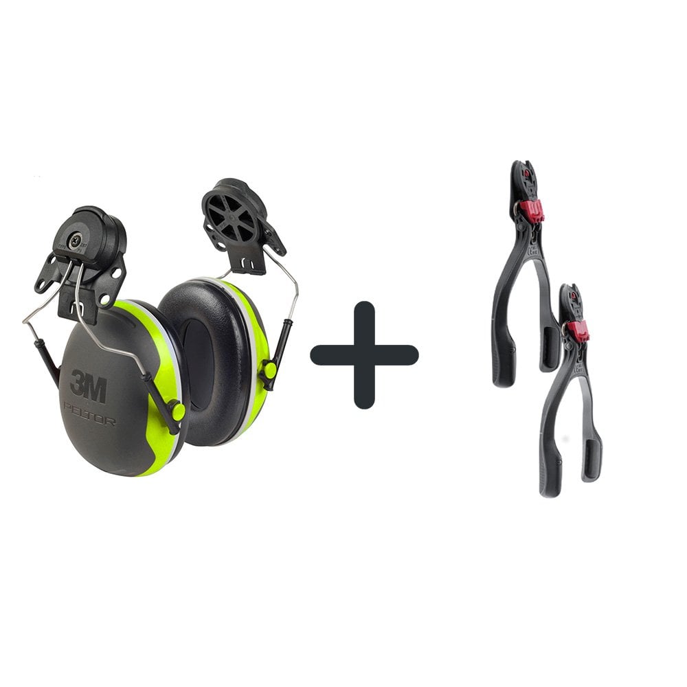 Peltor 32SNR Ear Defenders & Protos Bracket Bundle