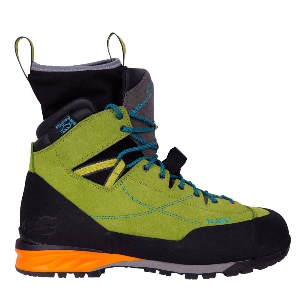 Kayo Lime Chainsaw Boots Class 2