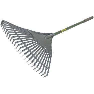 23 Tine Plastic Lawn Rake 54"