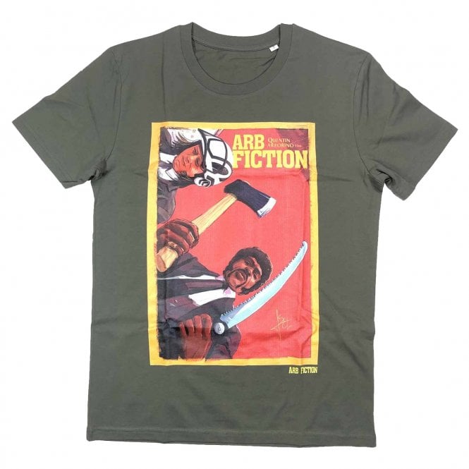 Arb Fiction Arb Fiction Vincent & Jules T-Shirt Olive Green