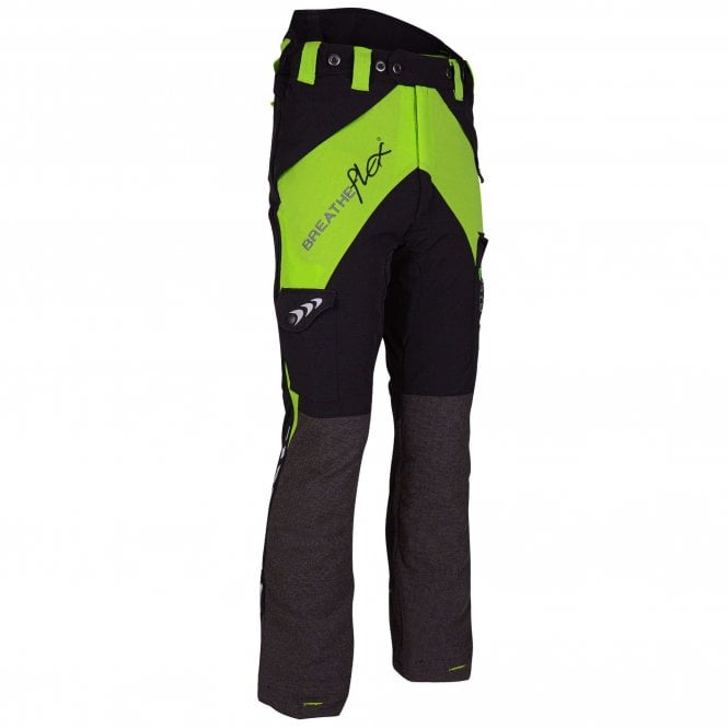 Arbortec Arbortec Breatheflex Chainsaw Trousers Black/Lime Type C Class 2