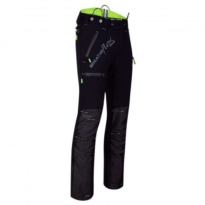 Arbortec Arbortec Breatheflex Pro Freestyle Chainsaw Trousers Black/Lime Type C