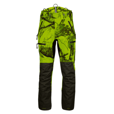 Breatheflex Pro Realtree Chainsaw Trousers Lime Type C