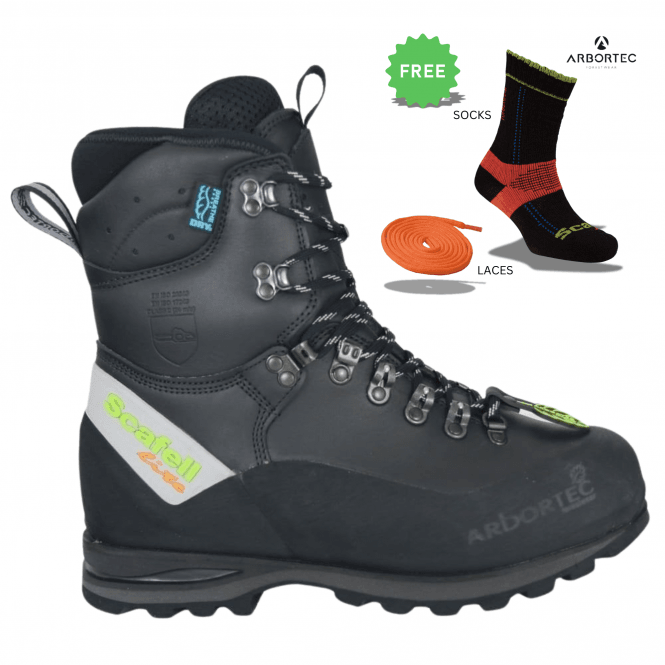 Arbortec Arbortec Scafell Lite Black Class 2 Chainsaw Boots