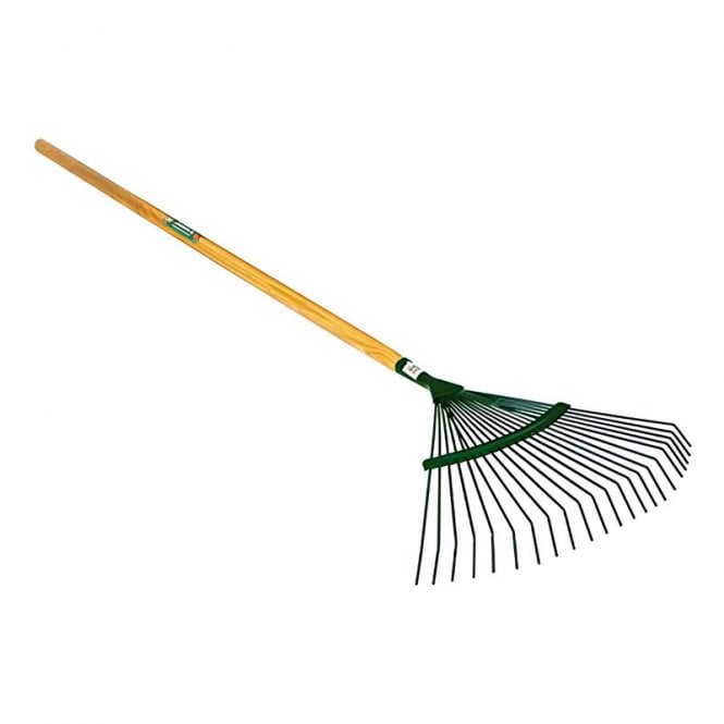 Country 22 Tine Metal Wire Lawn Rake 54"