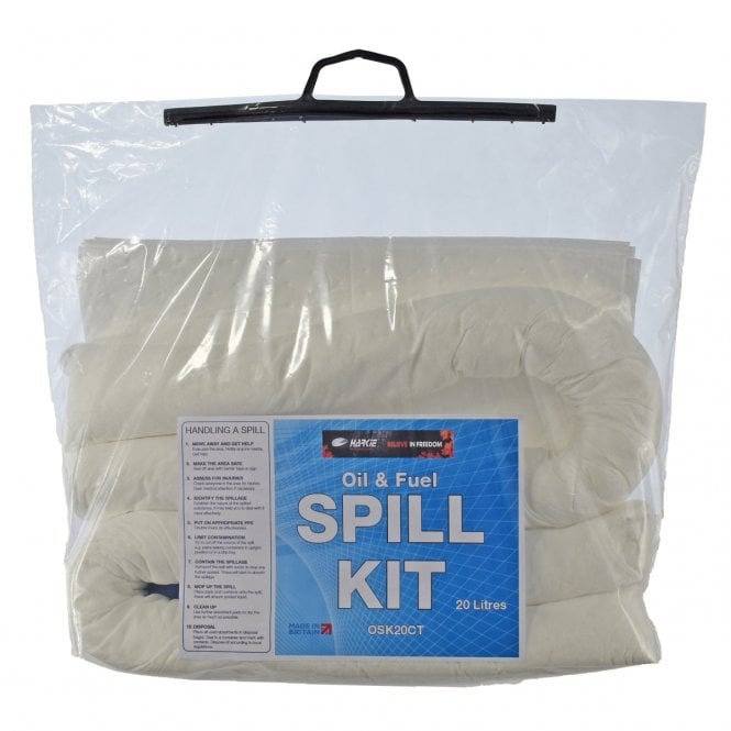 Harkie Harkie 20ltr Oil Fuel Spill Safety Kit