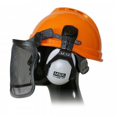 Forestry Chainsaw Helmet Visor and Ear Defenders