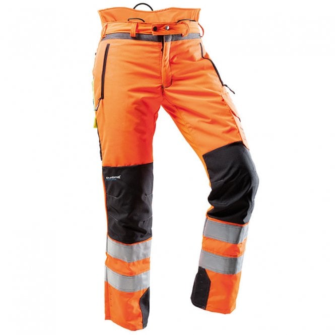 Pfanner Pfanner Ventilation Chainsaw Trousers Hi-Vis Orange Type A