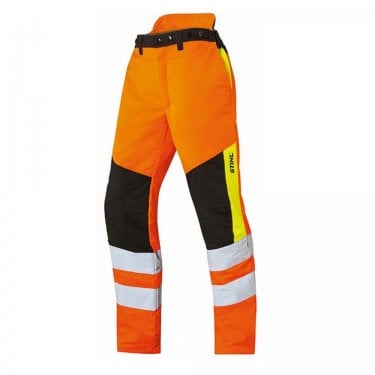 Protect MS High Visibility Chainsaw Trousers Type A