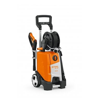 Powerful STIHL RE 140 PLUS Electric Pressure Washer for versatile cleaning around the home and garden.